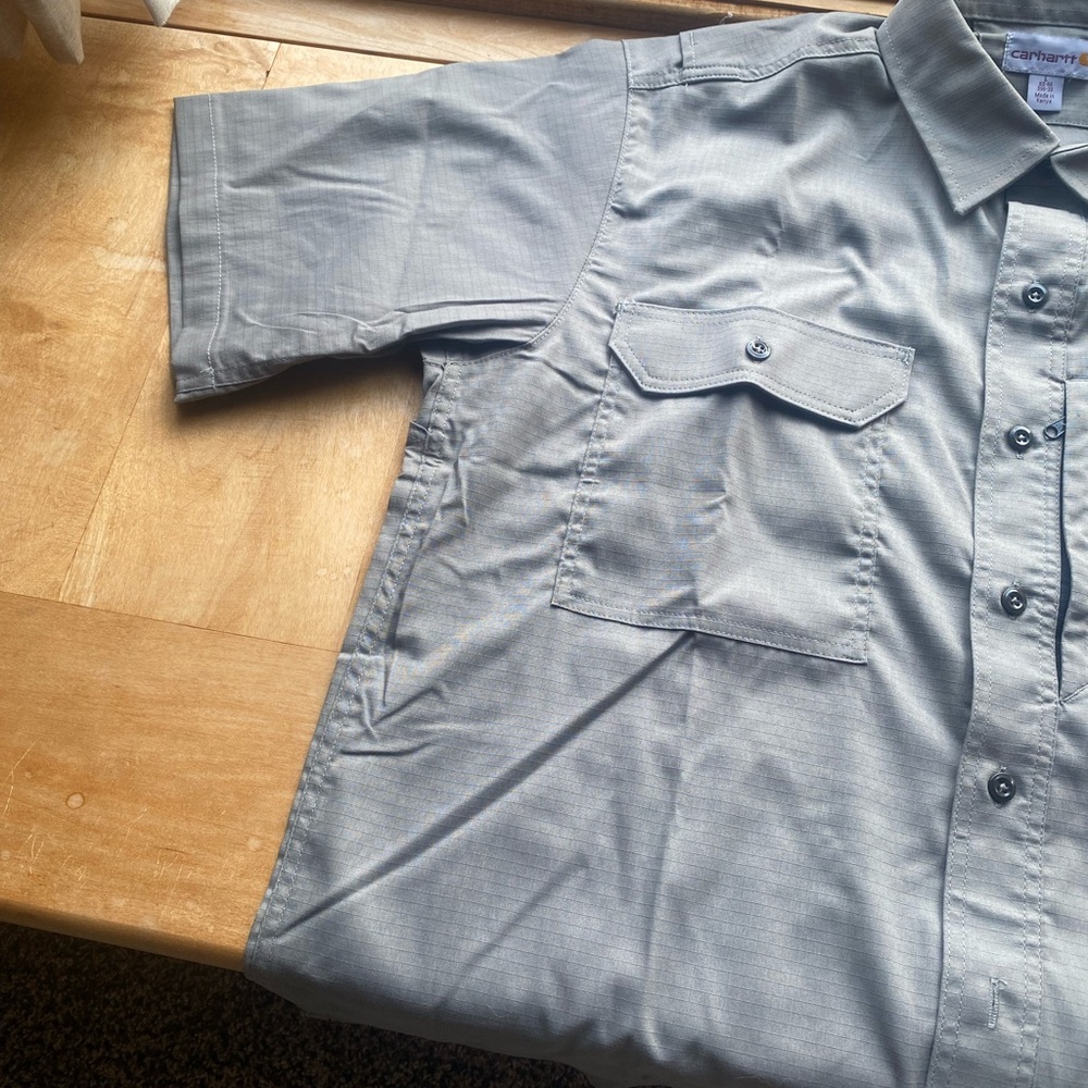 Carhartt Men's Slate Button-Down Shirt